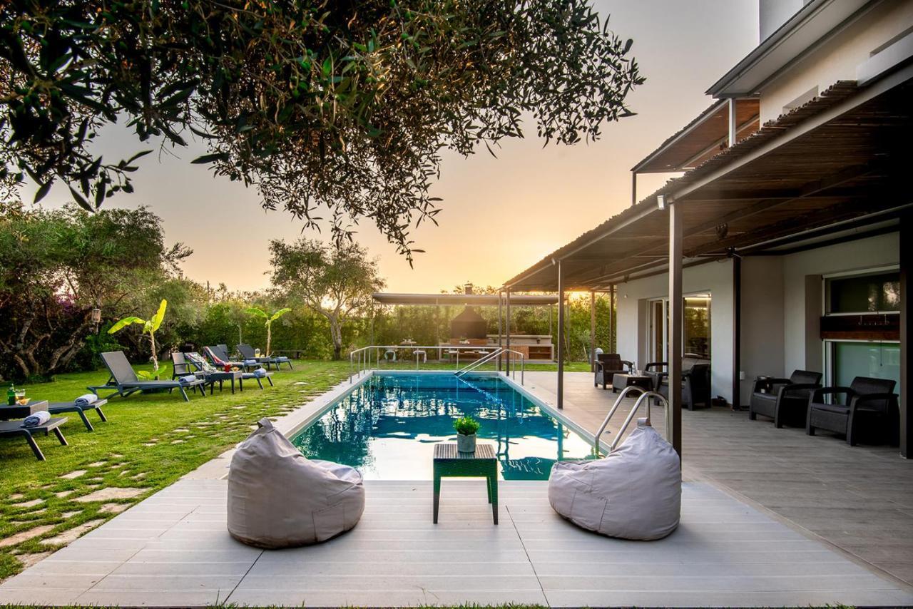 Enervillas Vip Villas With Pool Bbq Kato Alissos 外观 照片